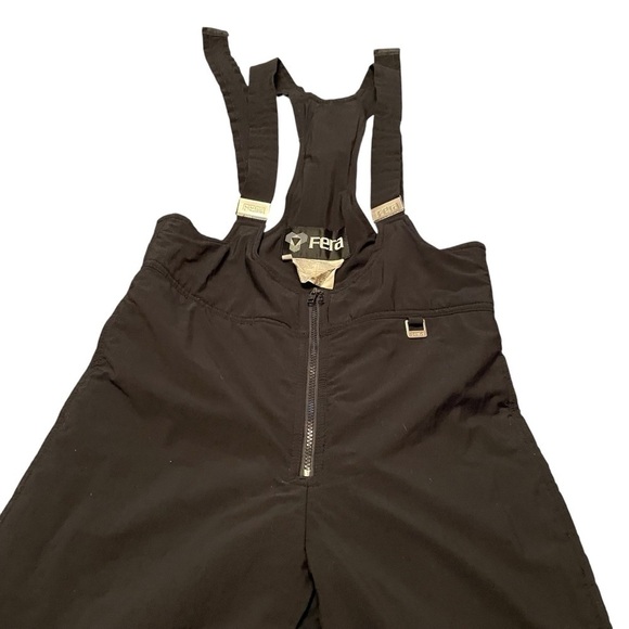 Fera International Women's Bib Overalls Ski Pants Size 32R - Picture 4 of 12